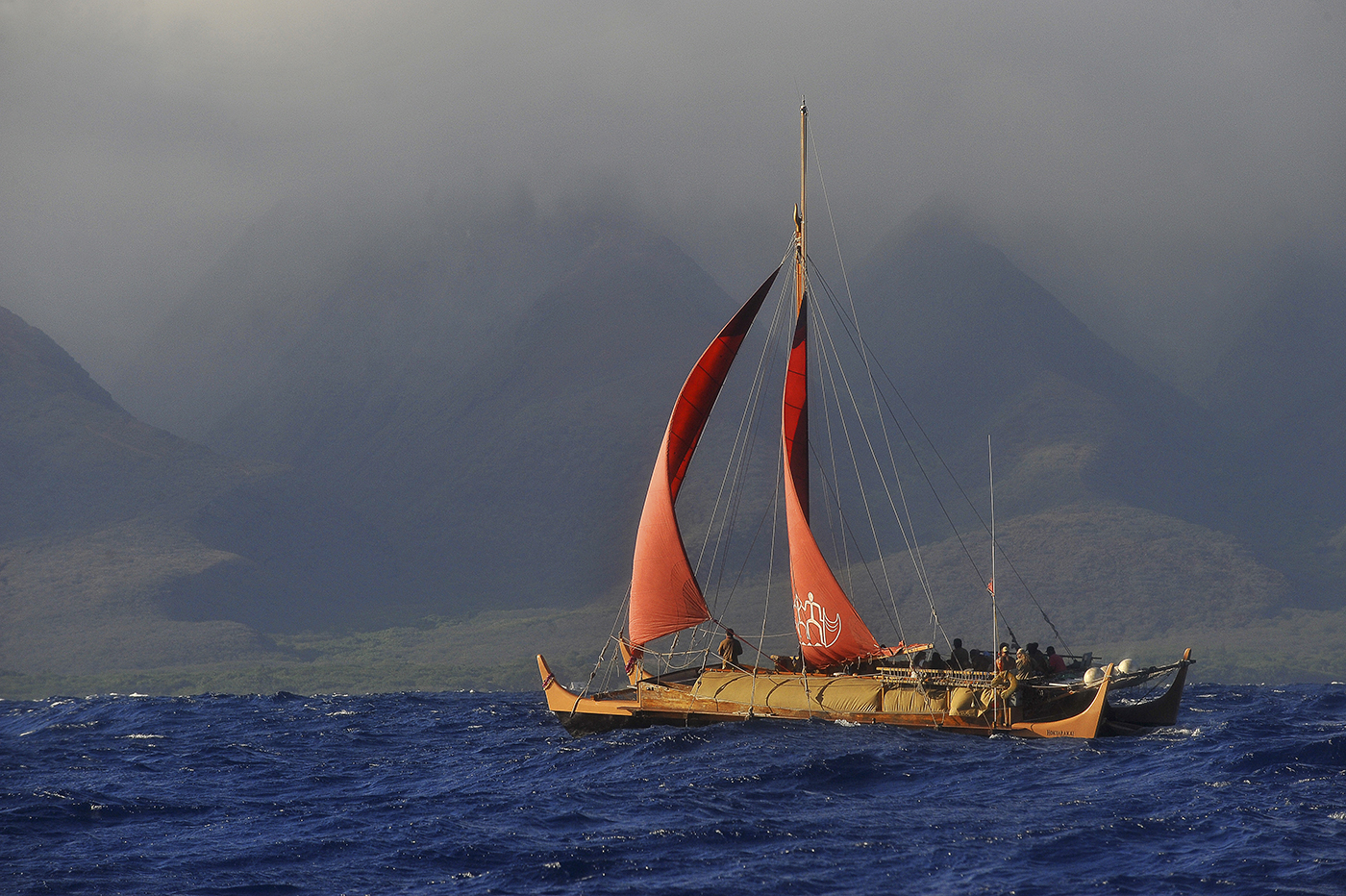 [Hōkūalakai] Deep-sea voyaging canoe.